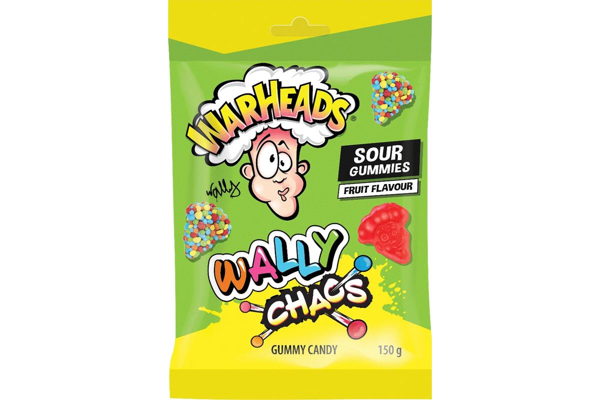 WarHeads Wally Chaos Sour Gummies 150g