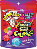 WarHeads Cubes Sour Sweet And Fruity Freeze Dried