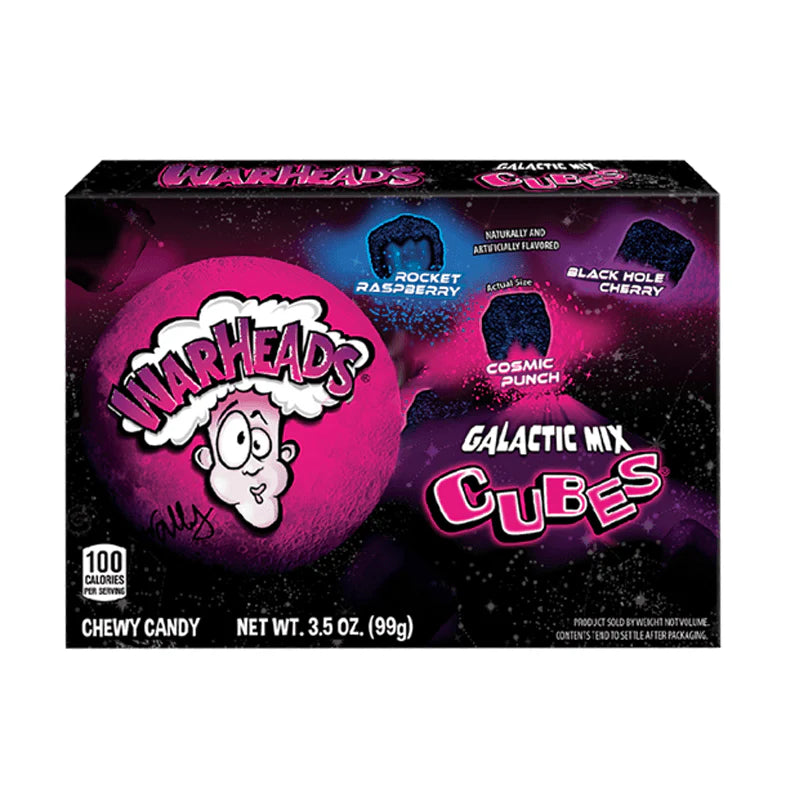 WarHeads Sour Galactic Mix Cubes