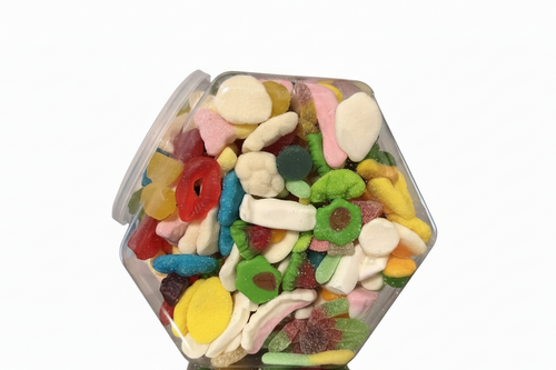 Hex Candy Container No Reflection
