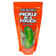 VAN HOLTEN SOUR PICKLE IN A POUCH