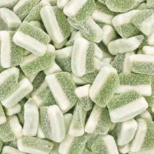 FIZZY LIME SLICES 100G