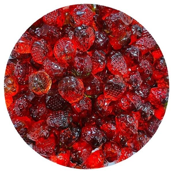 Juicy Jelly Peel Strawberry 100g