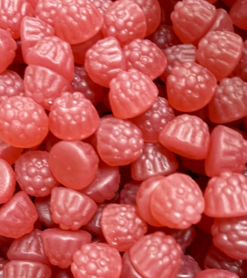 Raspberry Gummy Delight 100g