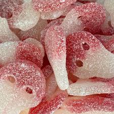 Candycrave Vegan Red and White Skulls 100G