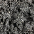 Sugared Black Spiders 100G