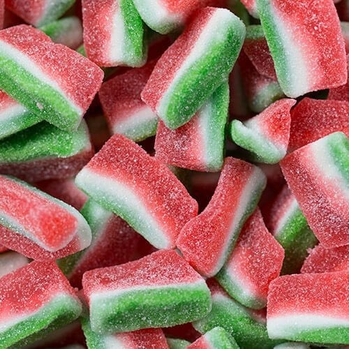 Sour Watermelon Slices 100g