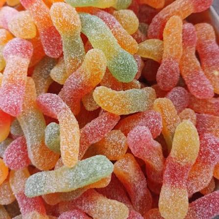 Vidal Sour Glow Worms 100G